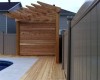 Cedar Pergola and Deck